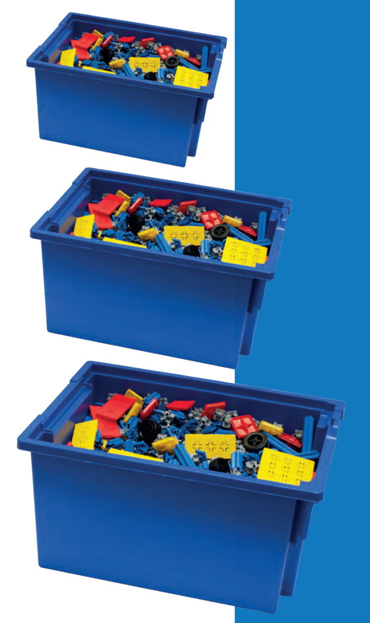 Konstruktionsspielzeug Kindergarten, Projekt-Box Übersicht